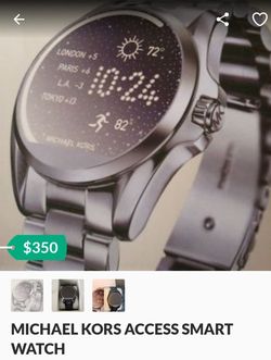 Michael Kors access smart watch