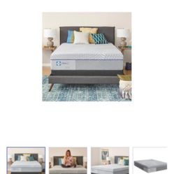 (NEW) Sealy Posturepedic, Queen Mattresses (Bed In Box)
