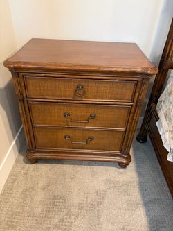 Two T.B. Bali Hai End Tables