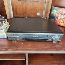 Panasonic VHS Player And STAR WARS Movie