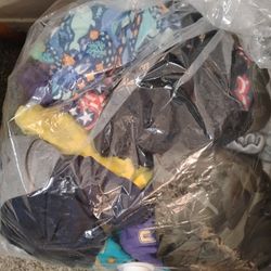 Free Boy Clothes 2t To 4t And A Box Of Boy Trucks Toys