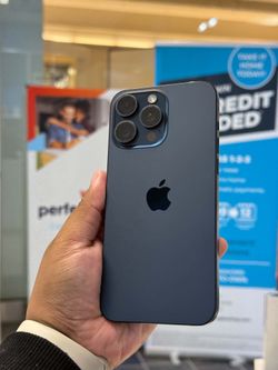 iPhone 15 Pro Max 6.7" (AT&T Locked) 256GB Excellent Blue Titanium