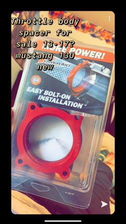 Throttle body spacer