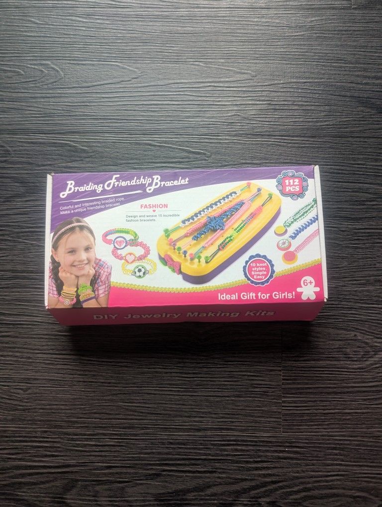 Braiding Friendship Bracelet Kit - Kids Art - NIB