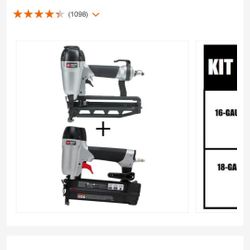 Porter Cable Finish Nails Guns