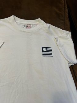 Carhartt White Graphic T-Shirt Size Small