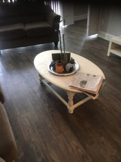 Coffee table and side table