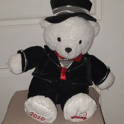 2010 DanDee 25th Anniversary 24" Christmas/Holiday Boy Groom Teddy Bear Plush Stuffed Animal
