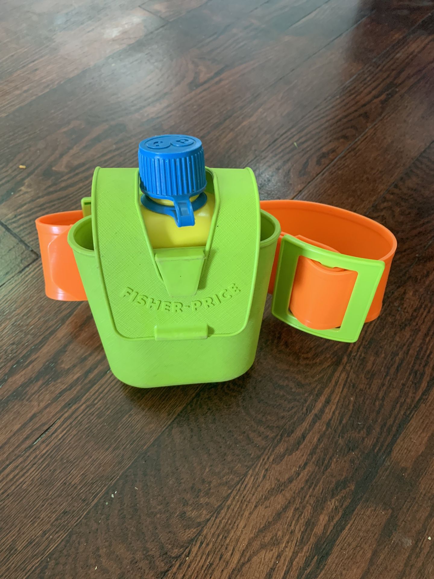 Vintage 1980 Fisher Price Hiking Set #920 Camping Utility Belt Canteen Compass