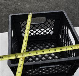 Milk crates mint condition two different sizes available