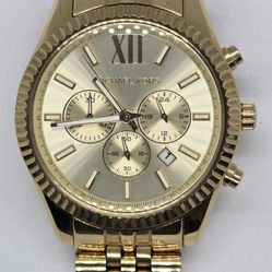 Michael Kors Chronograph Quartz Gold Watch