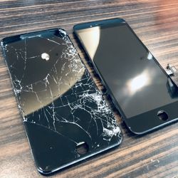 Iphone 7 Cracked Screen