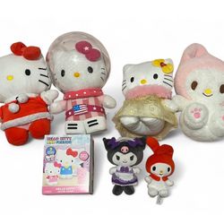 Hello Kitty And Friends Plushies 