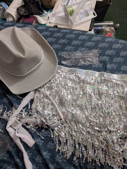Cowgirl Cosplay Costume Silver