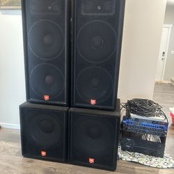 Music instruments Speakers system, DJ, Stage, Event