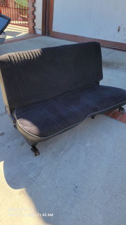 Nissan hardbody Bench Seat Suede-