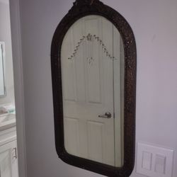 1930s Antique Colonial Looking Mirror