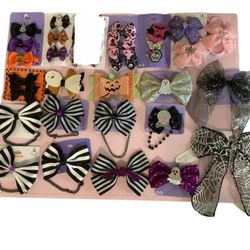 Halloween Theme Claire’s Hair Bows 32pcs