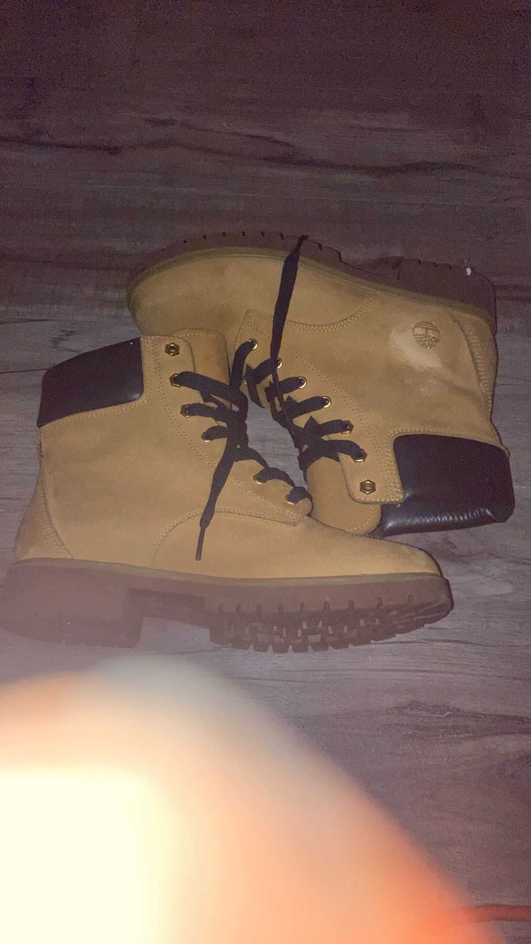 Worn Butter Timberland Boots