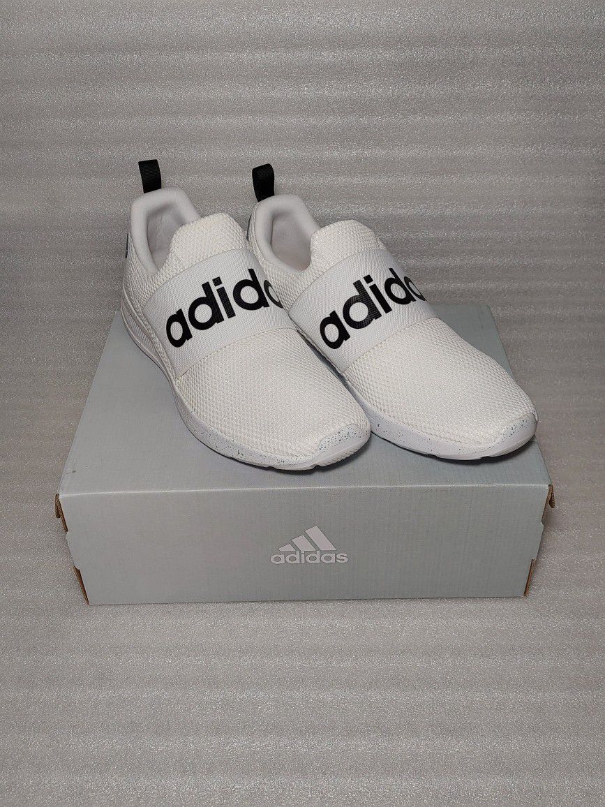 ADIDAS sneakers. Brand new in box. White. Size 11.5 men's shoes Slip ons