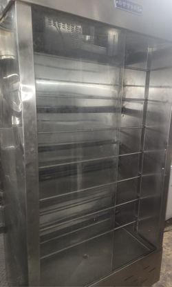 Attias 3BK-7SPG ROTISSERIE CHICKEN MACHINE  7 SPITS  Gas  [USED]