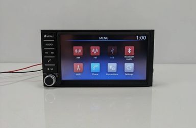 18 19 Nissan Sentra Versa Touch-Screen AM FM Bluetooth Radio Receiver display