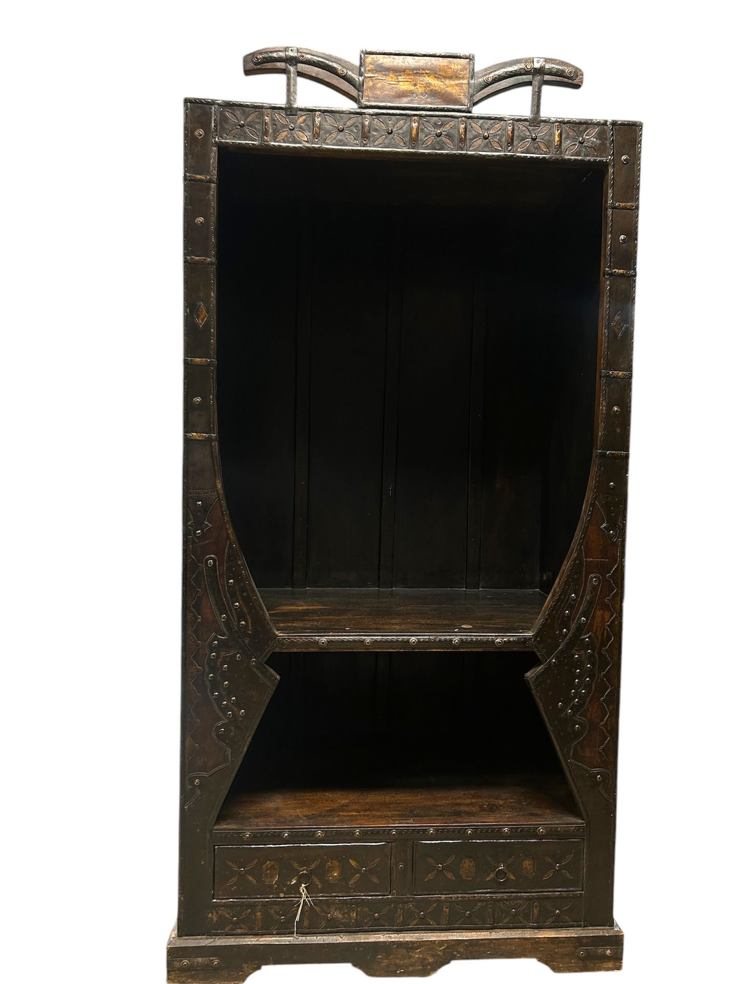 From India Cabinet with Iron and Brass.