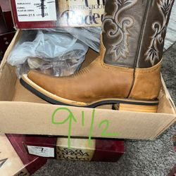 Boots/Botas Square Toe