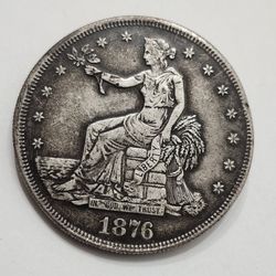 1876 Restrike One Dollar Antique Coin