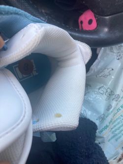 Women’s FILA High-Top Sneakers – Size 8 – Sky Blue / White