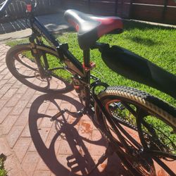 OYMA Power 26 in 21-Speed Full Suspension MTB Bikes Folding Mountain Bike
