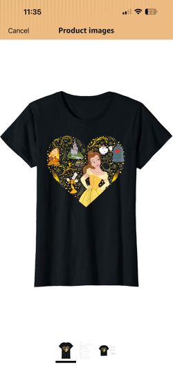 Disney women’s belle shirt