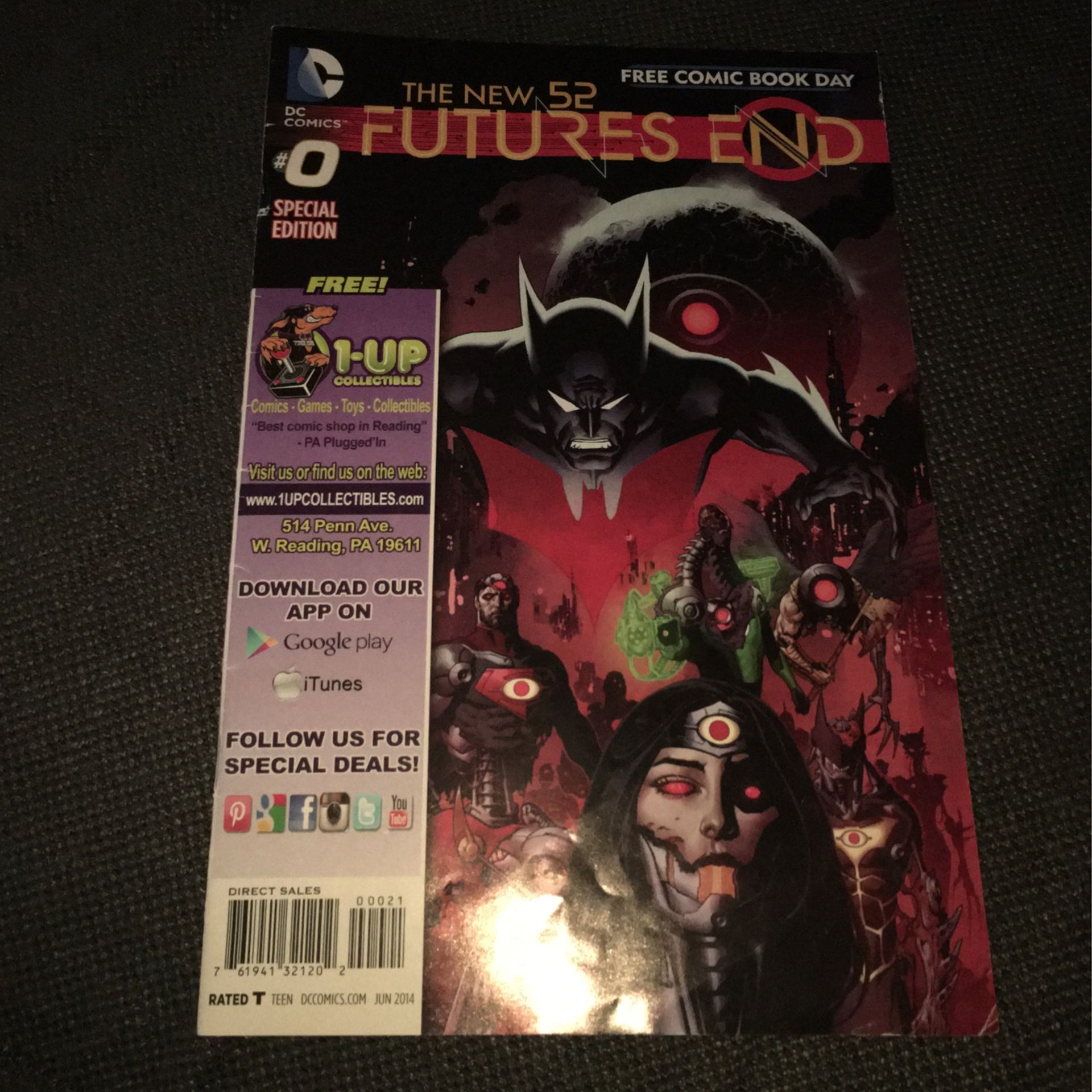 Futures End Comic Book
