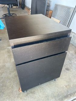 Black Mobile Cabinet