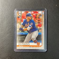2019 Pete Alonso Topps Series 2 Rookie Card. New York Mets.