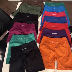 $5 Each Woman’s Aurola Stretch Workout Shorts