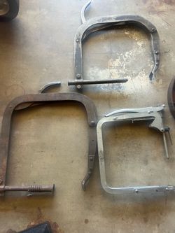 Vintage compression valve spring clamps 3 different sizes 1 is craftsman