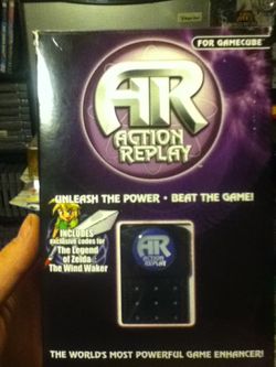 Action replay for nintendo gamecube