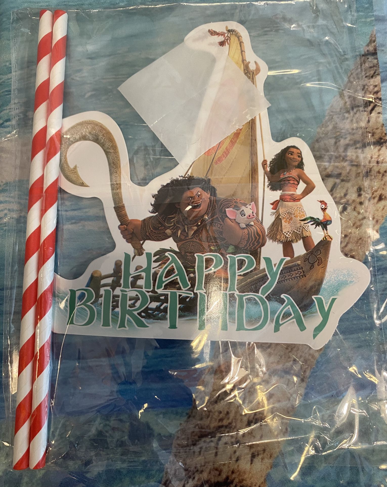 Moana Birthday Party Decoration Supplies