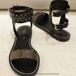 Brand New Summer LV Designer Sandals 7US Size 