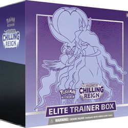 Chilling Reign Elite Trainer Box [Shadow Rider Calyrex] - SWSH06: Chilling Reign (SWSH06)