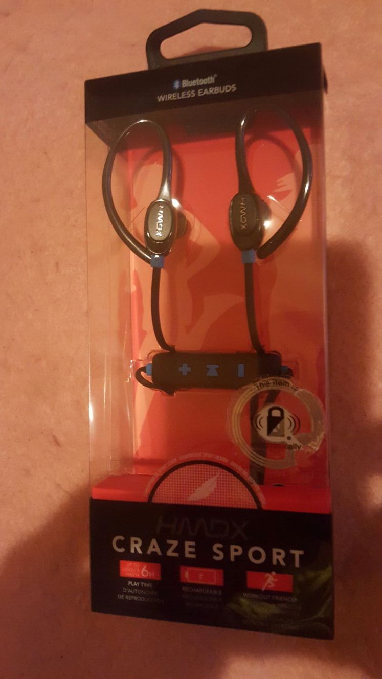 Craze sport Bluetooth wireless earbuds