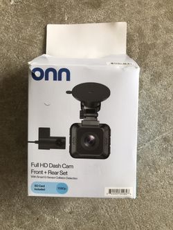 Full HD Dash Cam Front and Rear