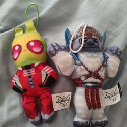 Yeti And Alien Plushie 