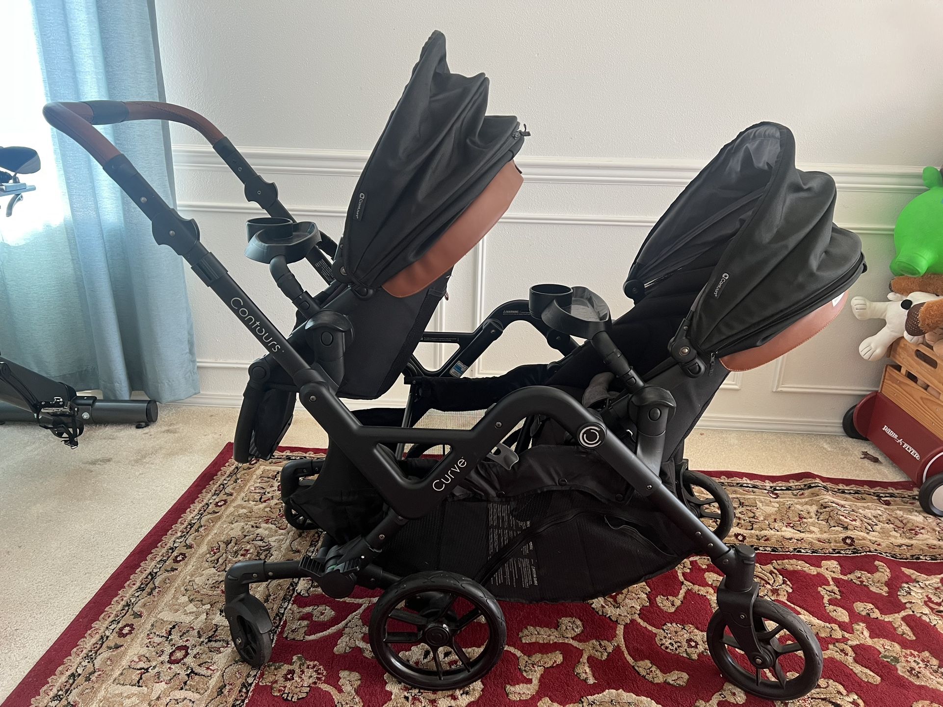 Contours Curve double Stroller