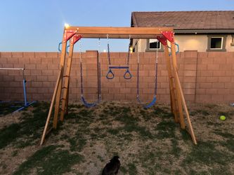 Swing set/ monkey bars