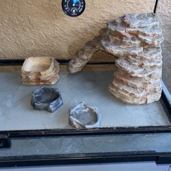 Feeding Bowls & Reptile Housing Mountain 