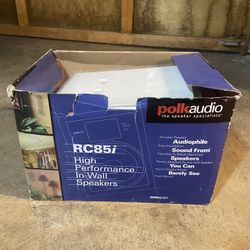 Polk Audio High Performance In Wall Speakers