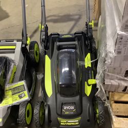 RYOBI 40V Brushless 20 in. Cordless Walk Behind Self-Propelled Lawn Mower with 6.0 Ah Battery & Charger