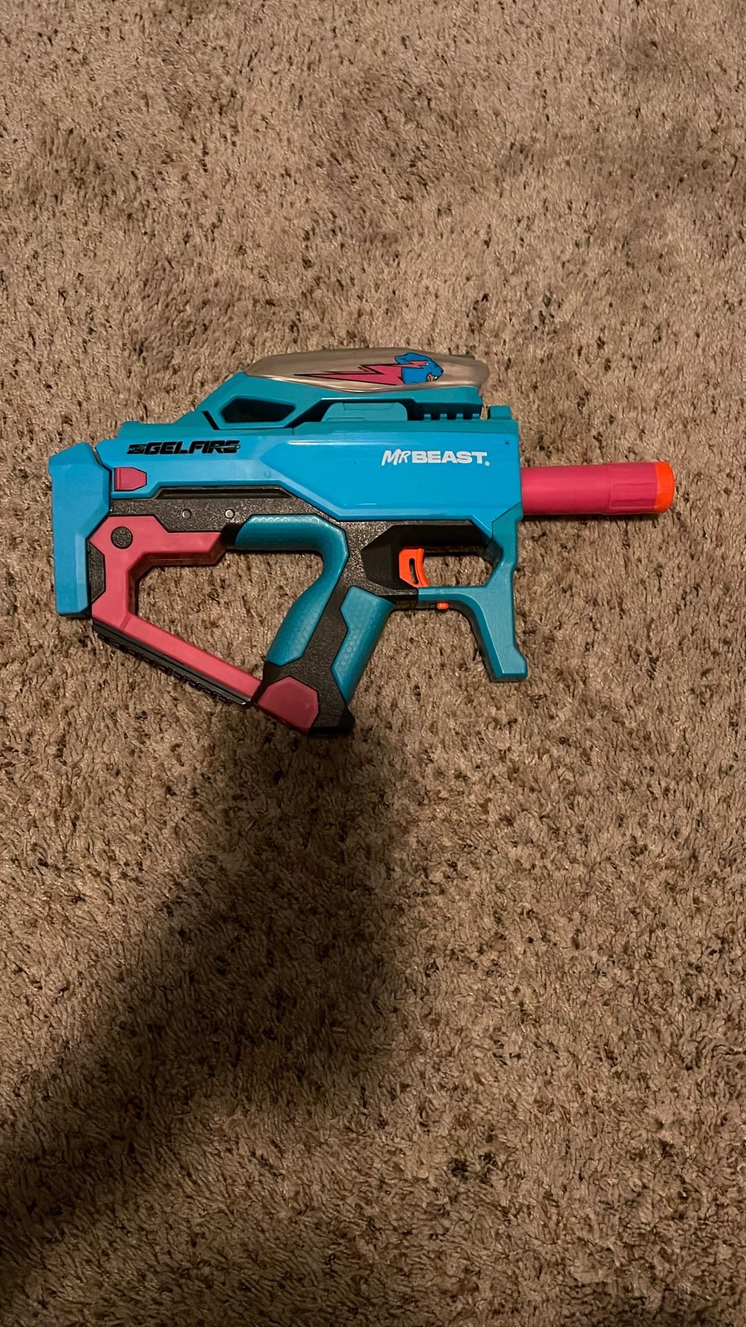 Gel Fire Nerf Gun Mrbeast Edition